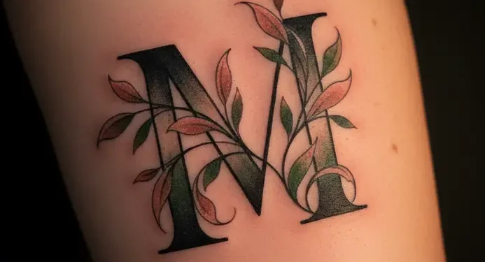 Letter M Tattoo Ideas