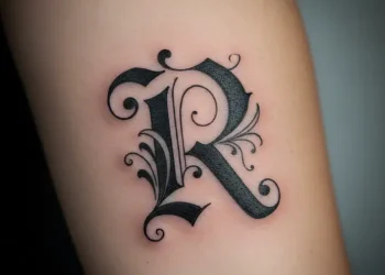 Letter R Tattoo Ideas