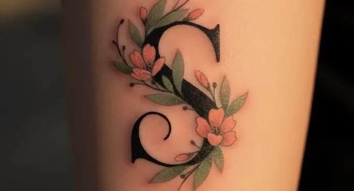 Letter S Tattoo Ideas