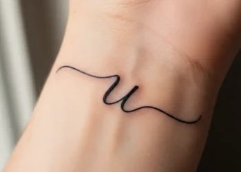 Letter U Tattoo Ideas