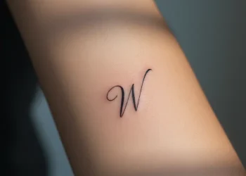 Letter W Tattoo Ideas