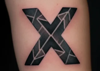 Letter X Tattoo Ideas