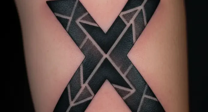 Letter X Tattoo Ideas