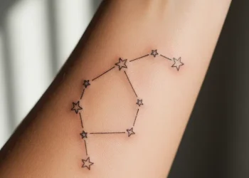 Libra Constellation Tattoo Designs