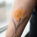 March Birth Flower Tattoo Ideas