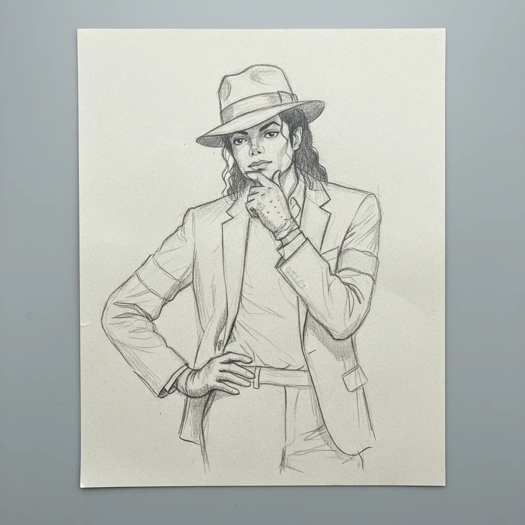 Michael Jackson drawing idea 26