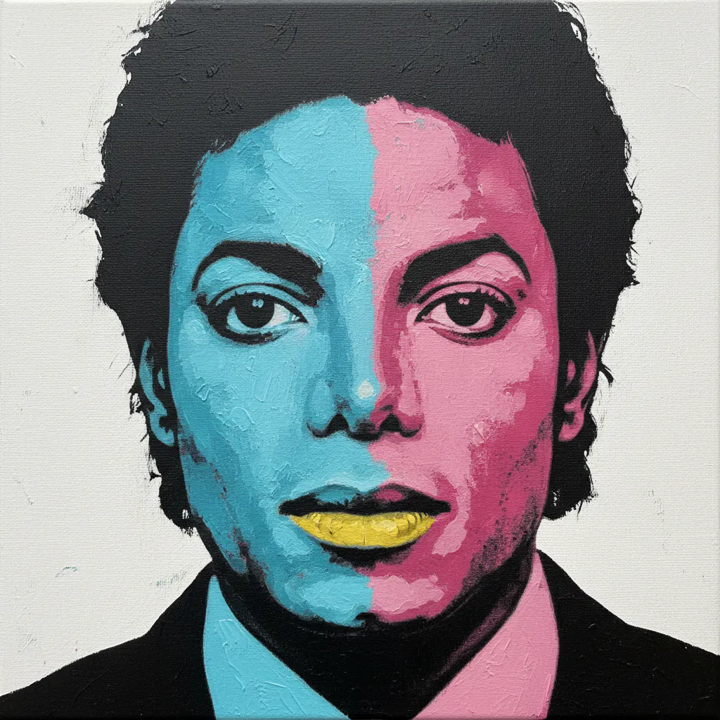 Michael Jackson painting idea 34