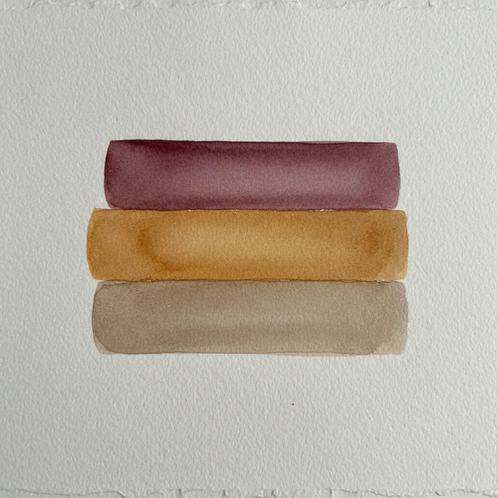 Minimalist watercolor painting idea 22