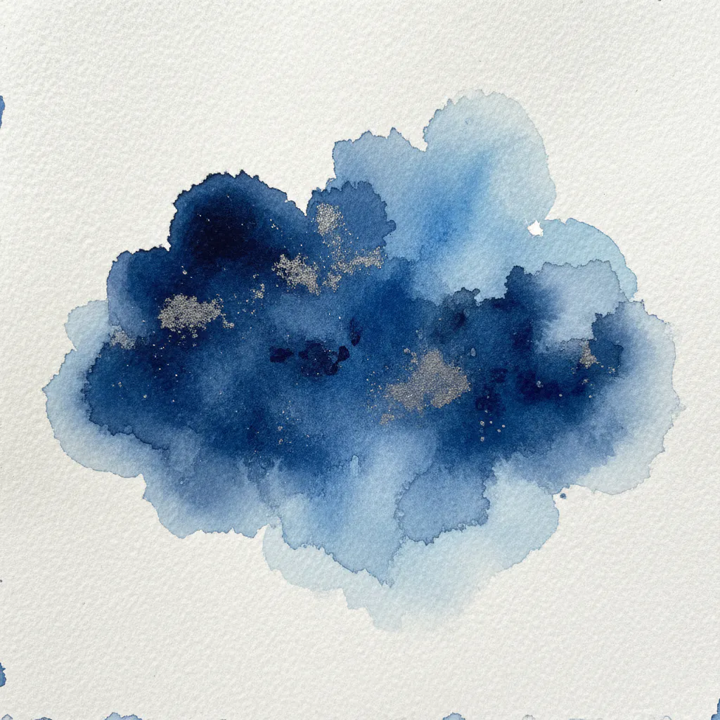 Minimalist watercolor painting idea 25
