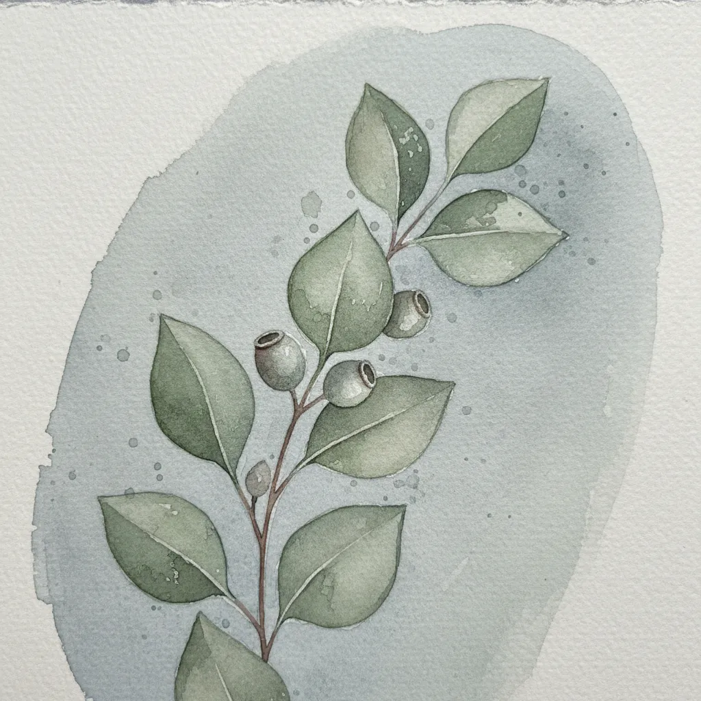 Minimalist watercolor painting idea 29
