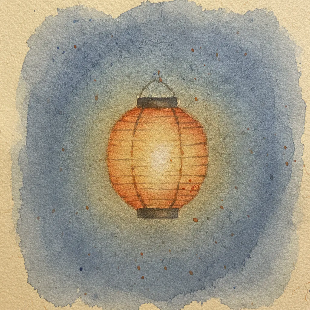Minimalist watercolor painting idea 38