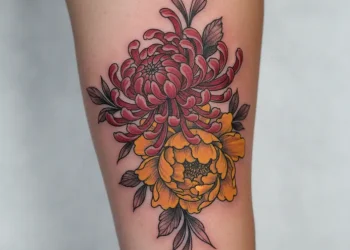 November Birth Flower Tattoo Ideas