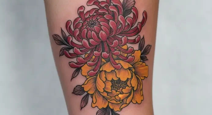 November Birth Flower Tattoo Ideas