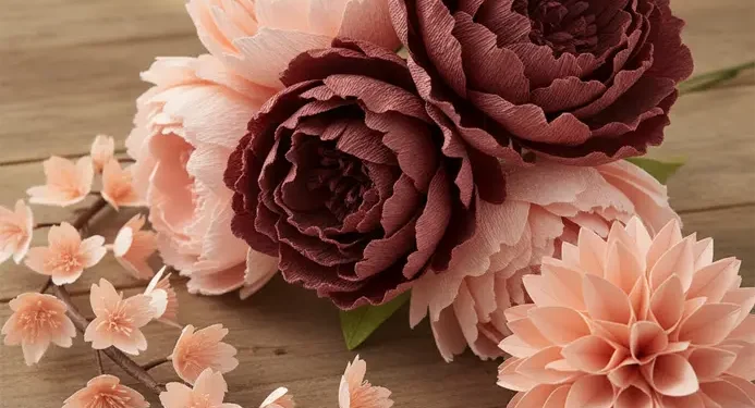 Paper Flower Centerpiece Ideas