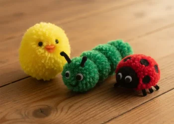 Pompom Kids Craft Ideas