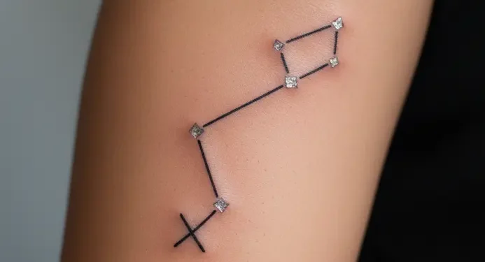 Sagittarius Constellation Tattoo Designs