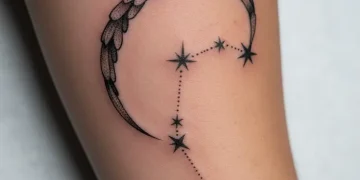 Scorpius Constellation Tattoo Designs