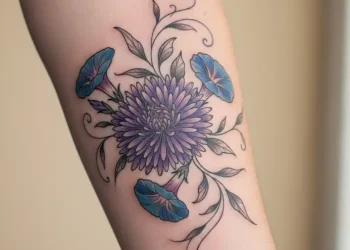September Birth Flower Tattoo Ideas