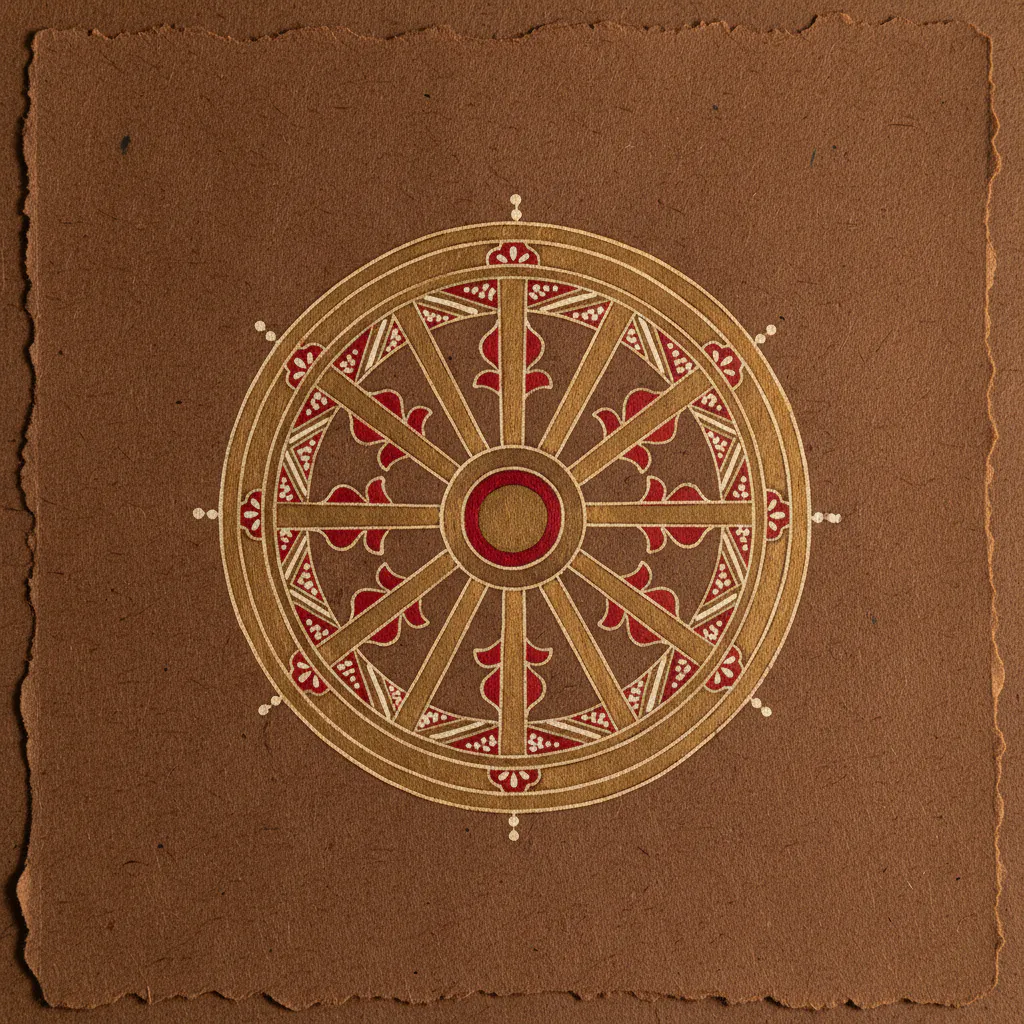 Simple Pattachitra art idea 36