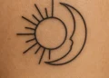 Sun And Moon Couple Tattoos