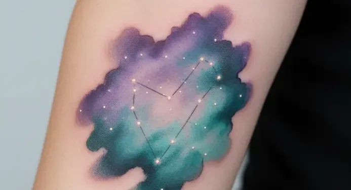 Taurus Constellation Tattoo Designs