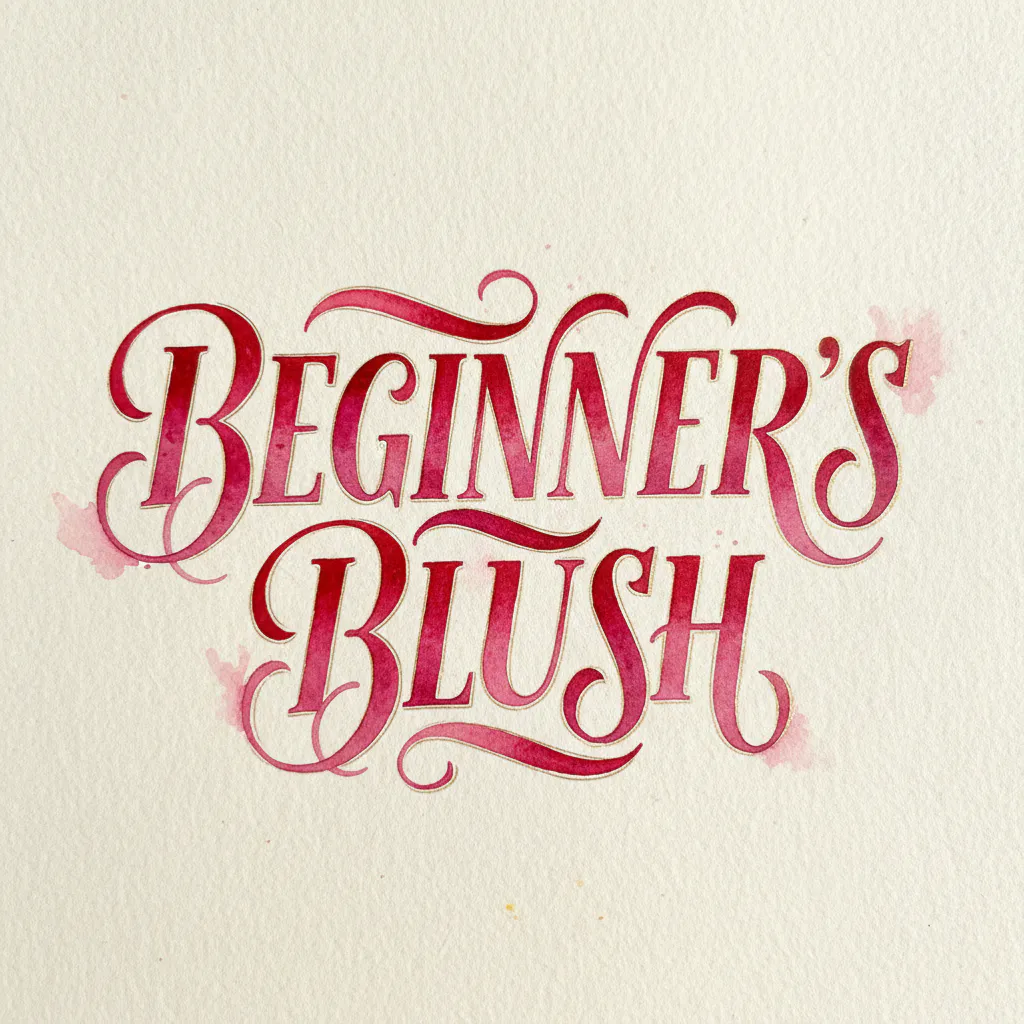 Watercolor lettering for beginners 26