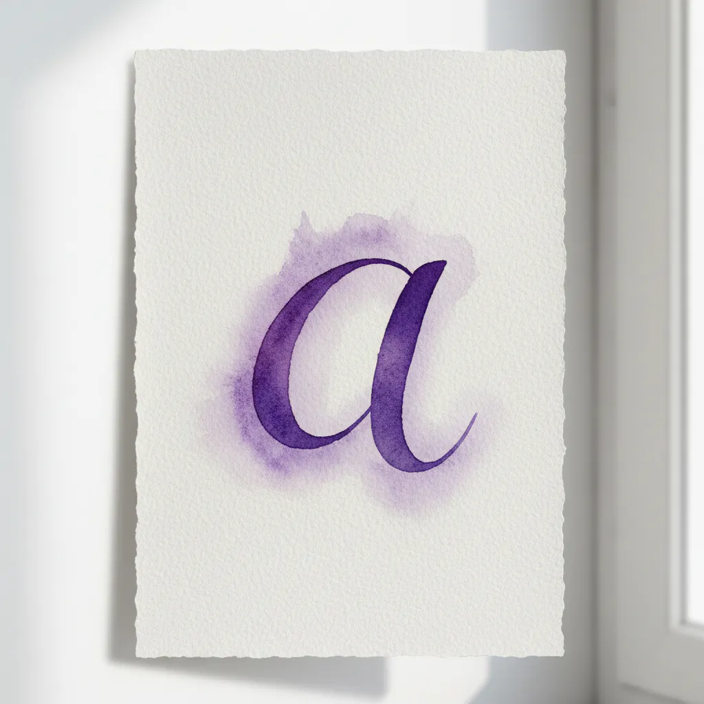 Watercolor lettering for beginners 30