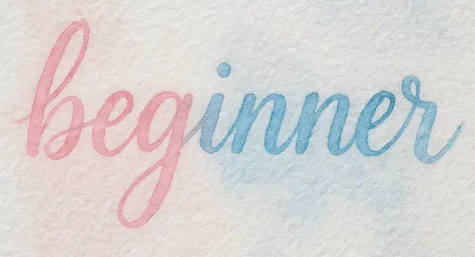 Watercolor Lettering For Beginners