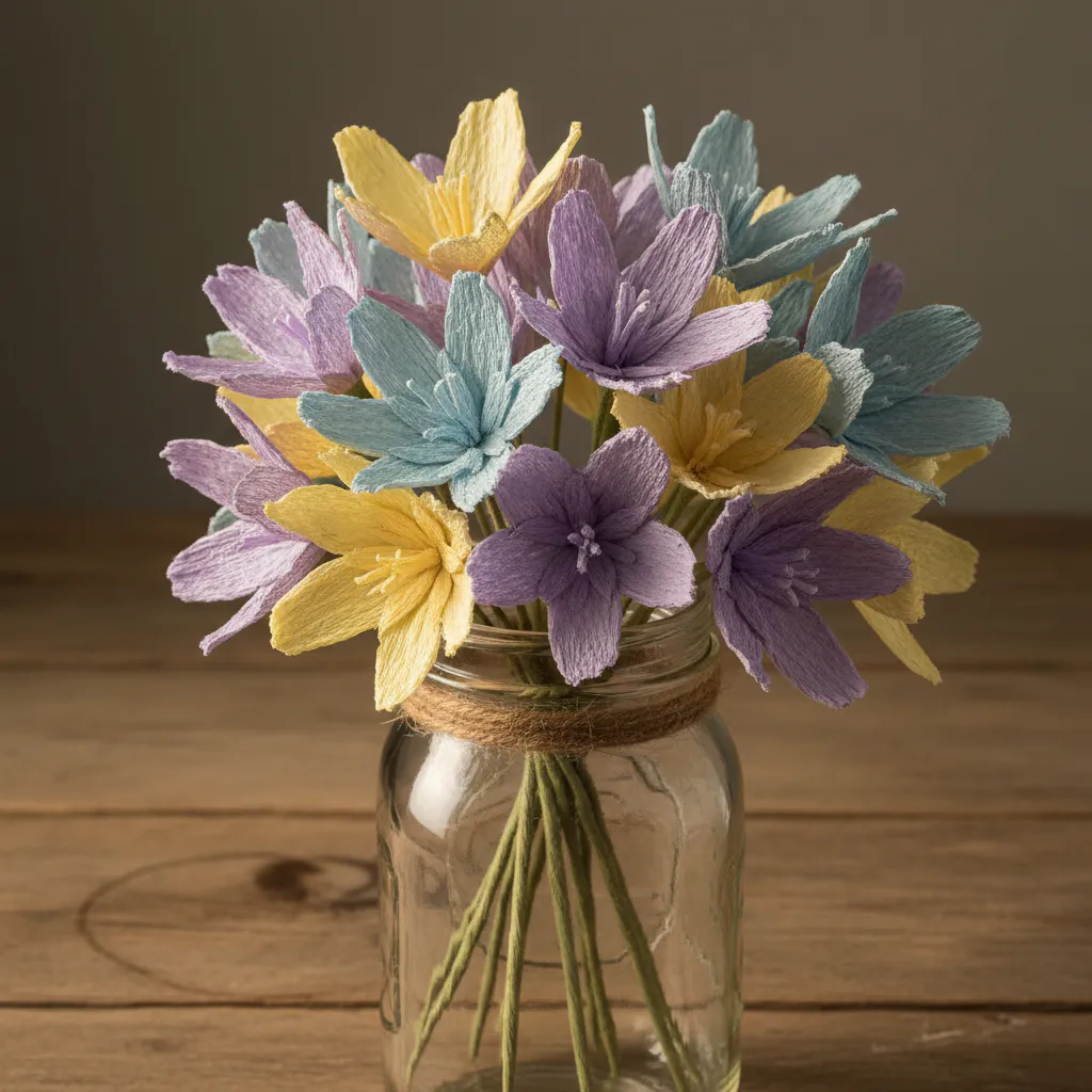 Paper Flower Centerpiece Ideas 32