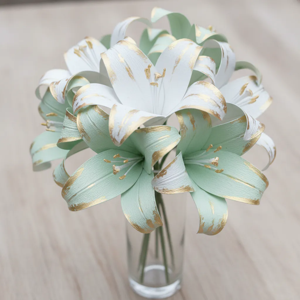 Paper Flower Centerpiece Ideas 35