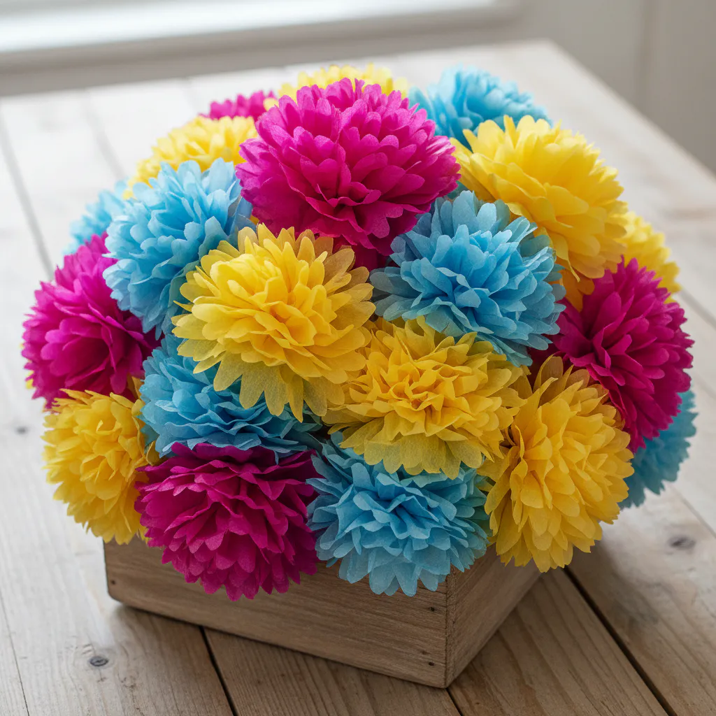 Paper Flower Centerpiece Ideas 36