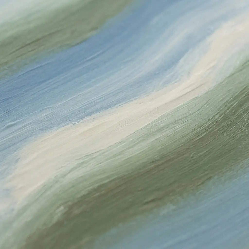 A stay-wet palette, small timer, damp brushes, and canvas board sit together beside open acrylic paint.