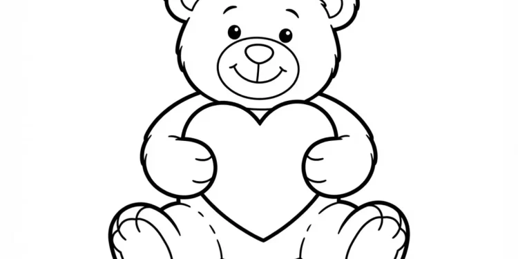 Bear Coloring Pages