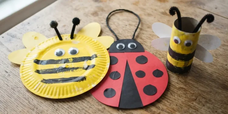 Bee And Ladybug Crafts For Kids