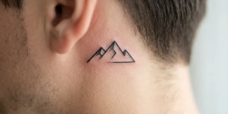 Behind The Ear Tattoo Ideas For Men