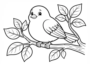 Bird Coloring Pages