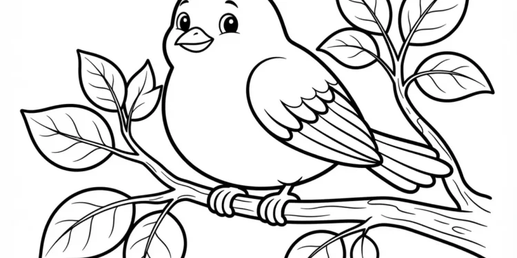 Bird Coloring Pages