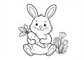 Bunny Coloring Pages