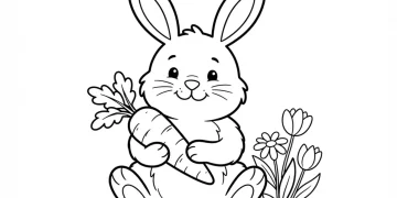 Bunny Coloring Pages