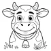 Cow Coloring Pages