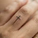Cross On Finger Tattoo Ideas