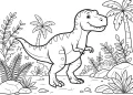 Dinosaur Coloring Pages