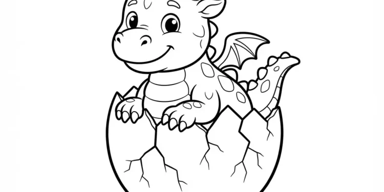 Dragon Coloring Pages