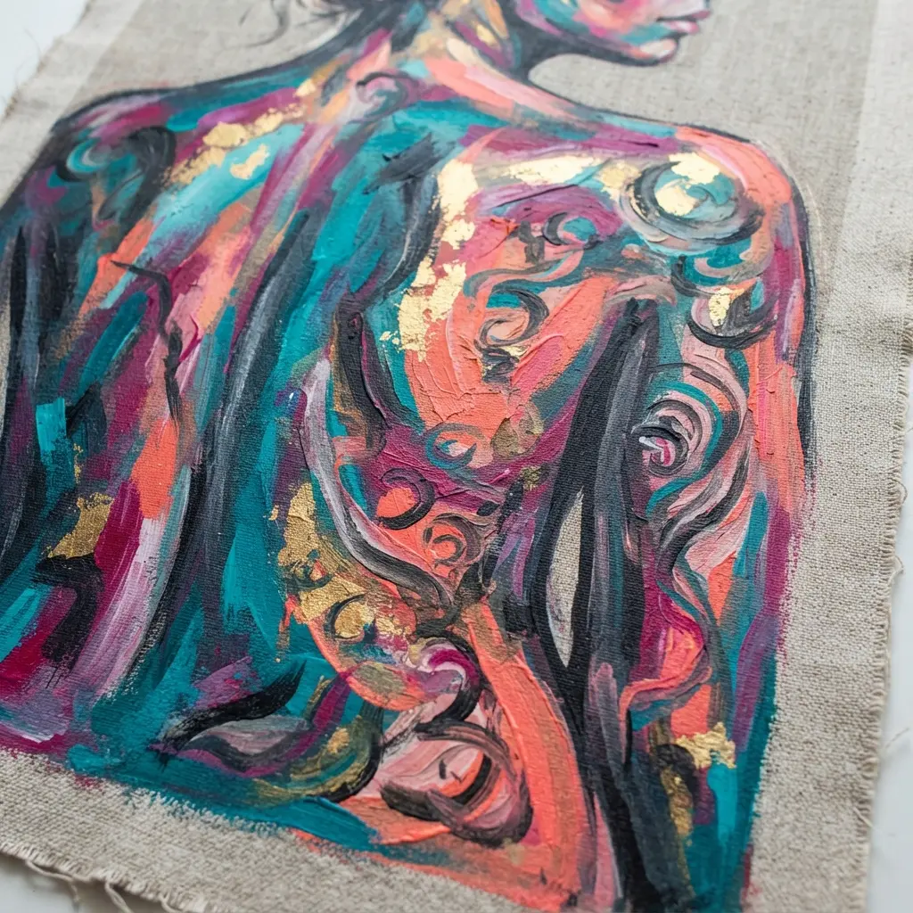 A full-body marble statue finish shows gray veining, pale paint, and sculpted shading across the model's visible form.