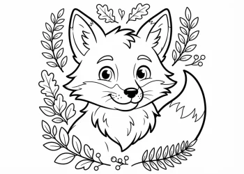 Fox Coloring Pages