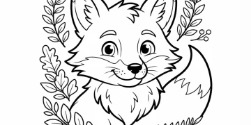 Fox Coloring Pages