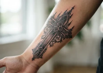 Gothic Cross Tattoo Ideas