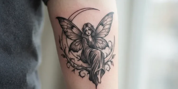 Gothic Fairy Tattoo Designs