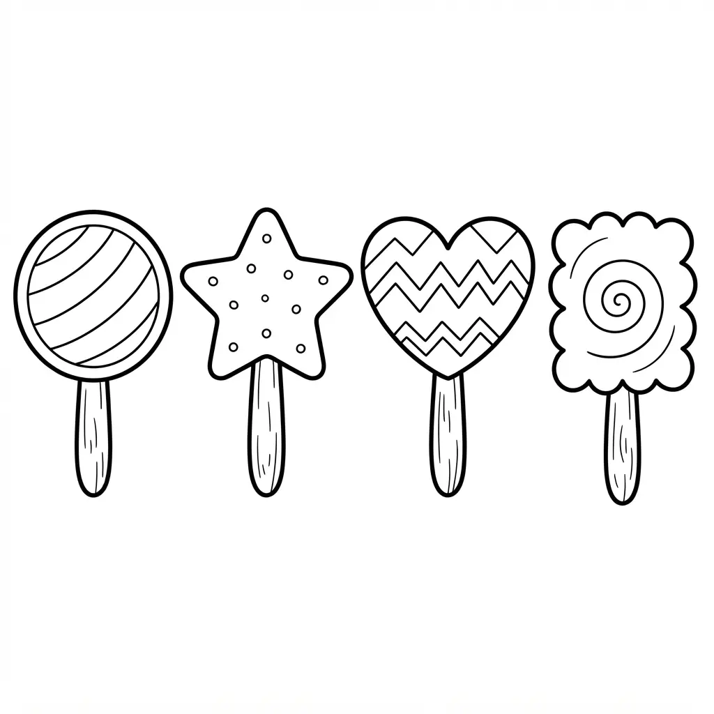 Ice cream sandwich snack pattern with wafers, scoops, sprinkles, cherries, and repeating dessert shapes.