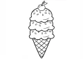 Ice Cream Coloring Pages